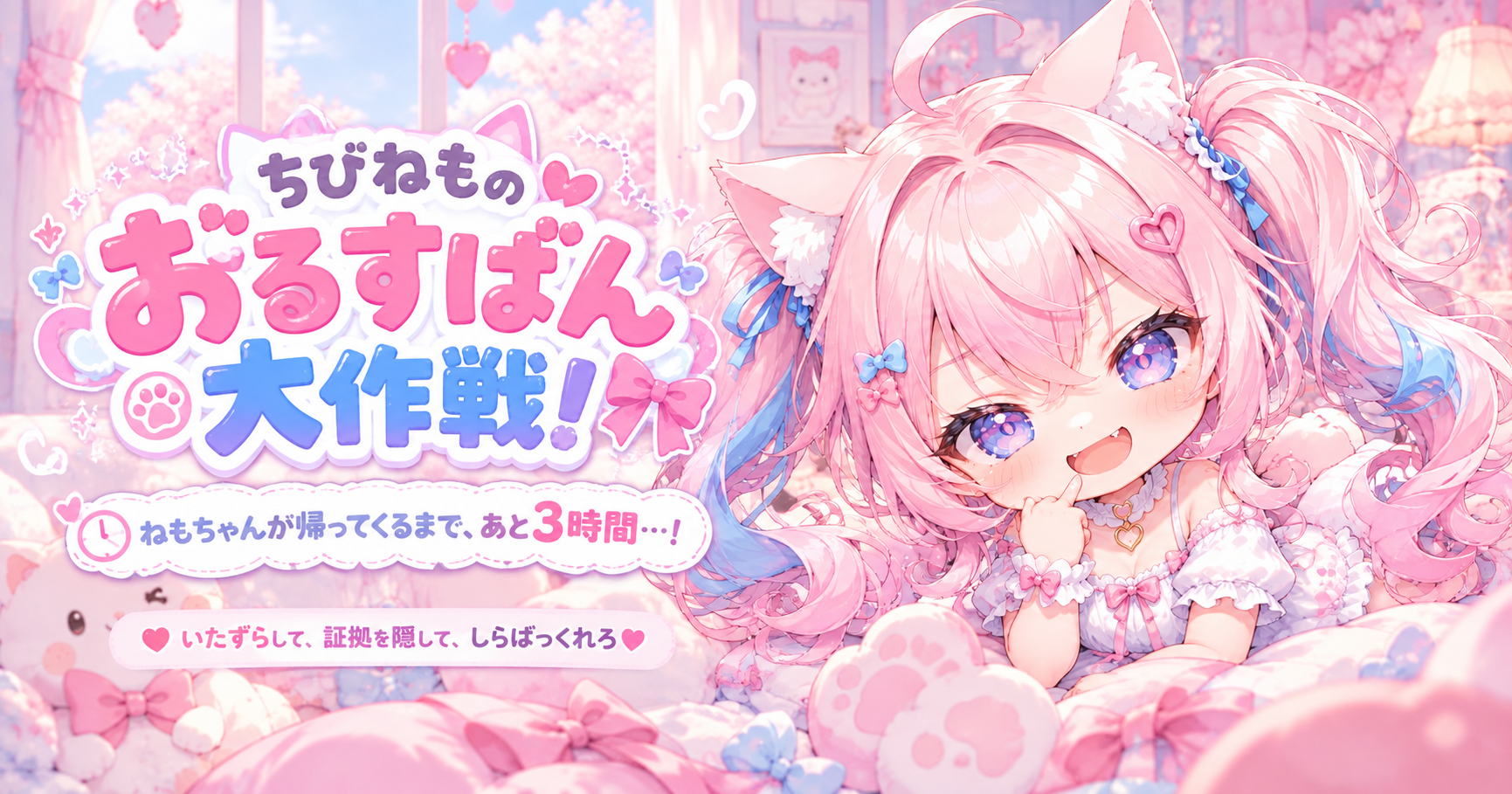 ちびねものおるすばん大作戦！の作品画像